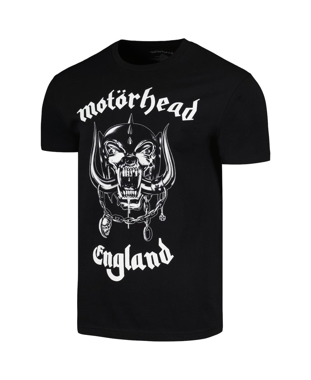 Shop Global Merch Men's Black Motorhead England T-shirt