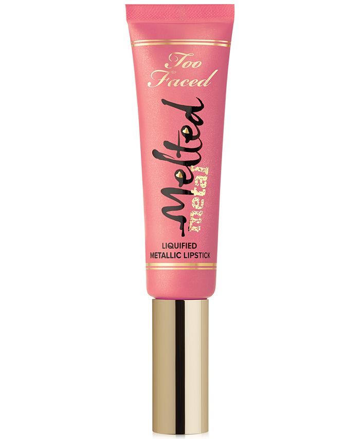 Too Faced Melted Metal Liquified Metallic Lipstick - Macy's