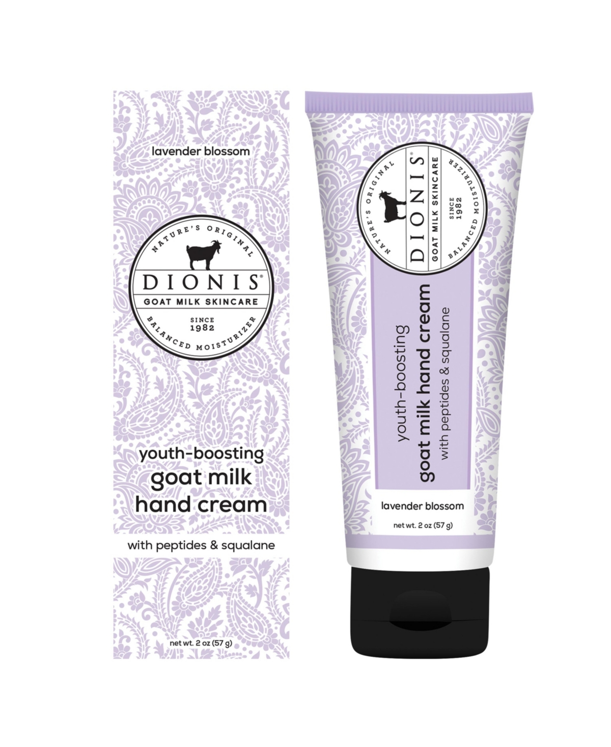Shop Dionis Lavender Blossom Youth Boosting Goat Milk Hand Cream In No Color