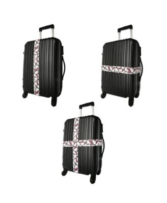 Sanrio Luggage Strap 2-Piece Set Officially Licensed, Adjustable Luggage Straps from 30'' to 72''