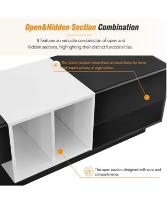 Stylish TV Stand with Perfect Storage for 80" TVs