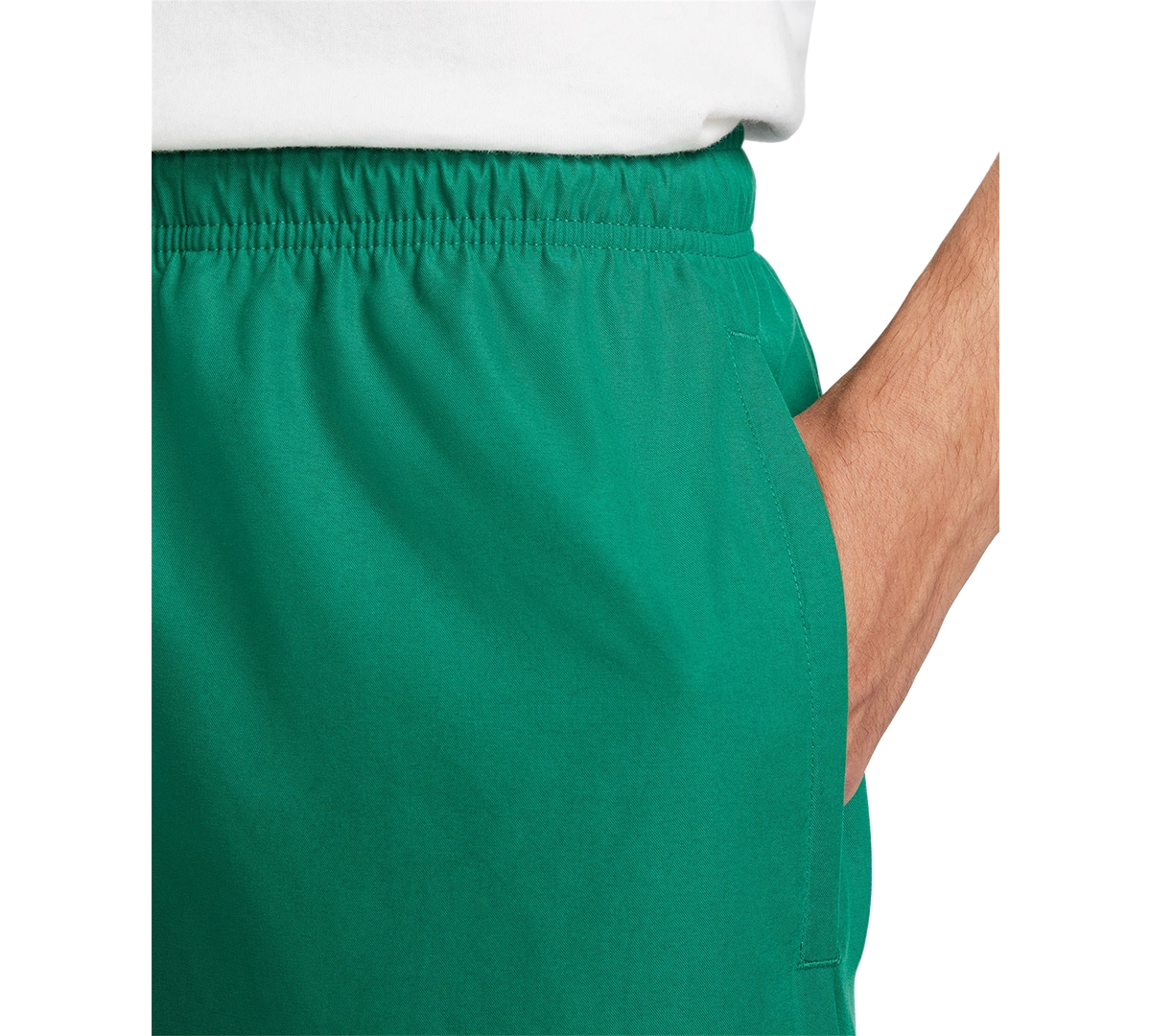 Nike Men's Club Woven Shorts -(white)