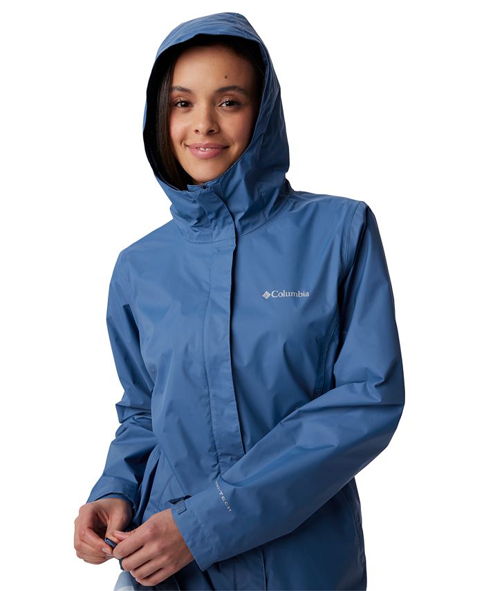 Columbia Women's OmniTech™ Arcadia II Rain Jacket, Tidal ShortSleeve
