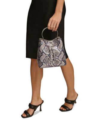 Lawrence Python Top Handle Bucket  