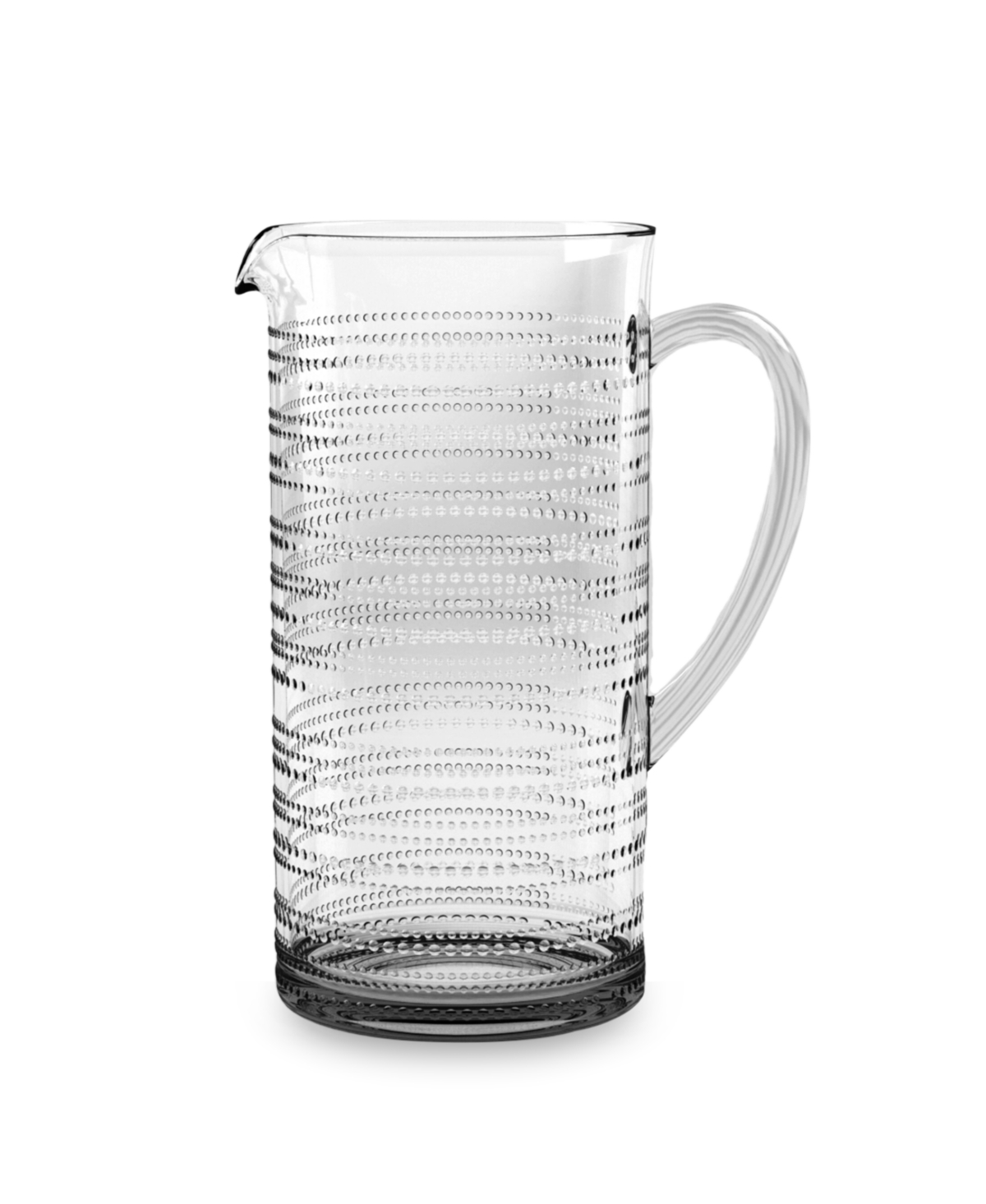 Tarhong Beaded Pitcher, 94.7 oz In Clear
