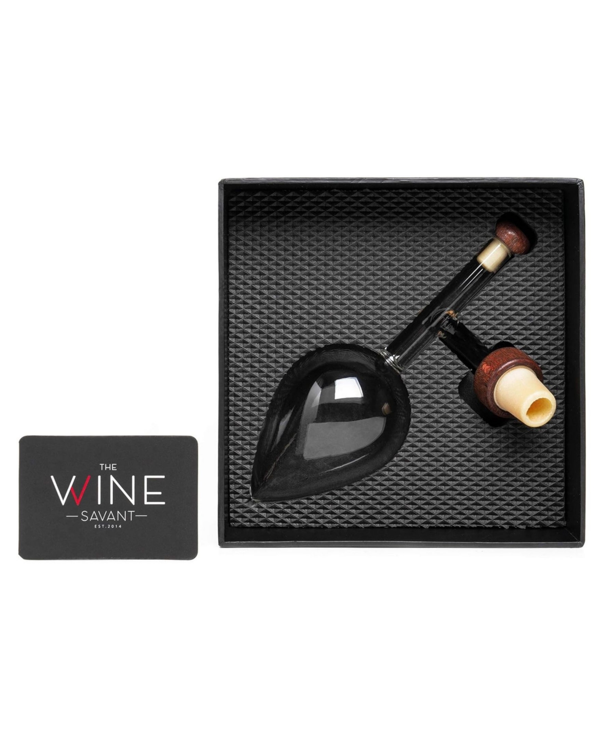 Shop The Wine Savant Italian Wine Aerator And Decanter, Oenophile Gift, With Gift Box In Clear