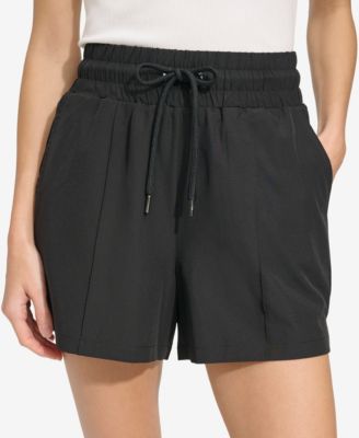 Marc New York - Women's Lightweight Stretch-Weave Drawstring Shorts