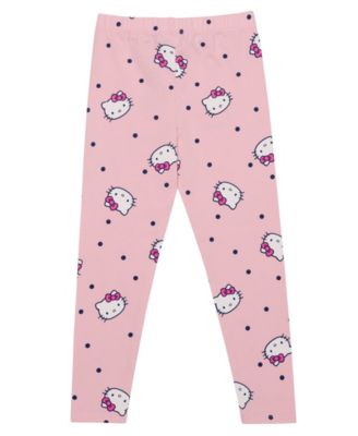 Little Girls Wink Short Sleeve Top and Legging Set