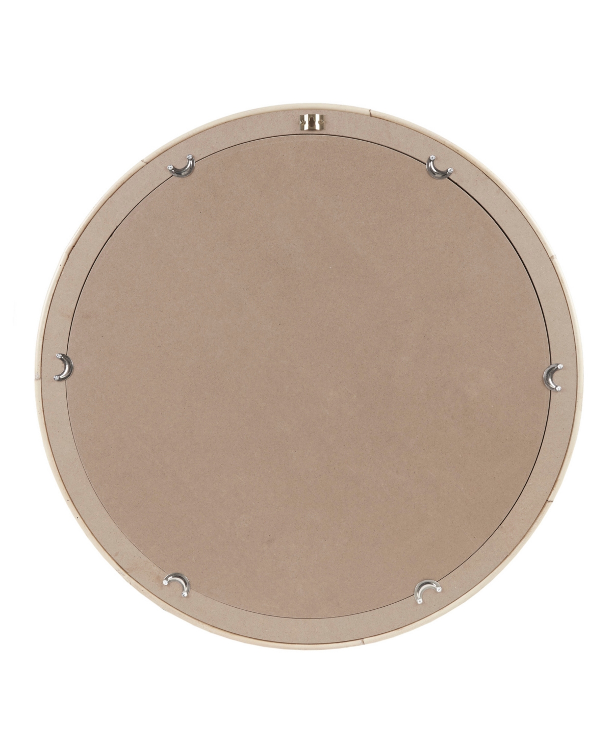 Martha Stewart LunaRattan Round Wall Mirror - Natural