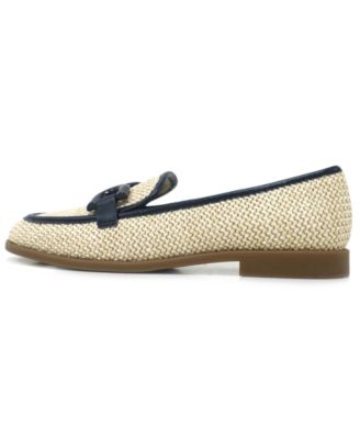Women's Linda Bit Raffia Loafers