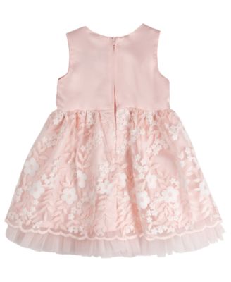 rare editions embroidered mesh dress Amazon.com: Rare Editions Girls 7-16 Navy Embroidered Mesh Mikado Wrap  Skirt Dress (14): Clothing, Shoes & Jewelry