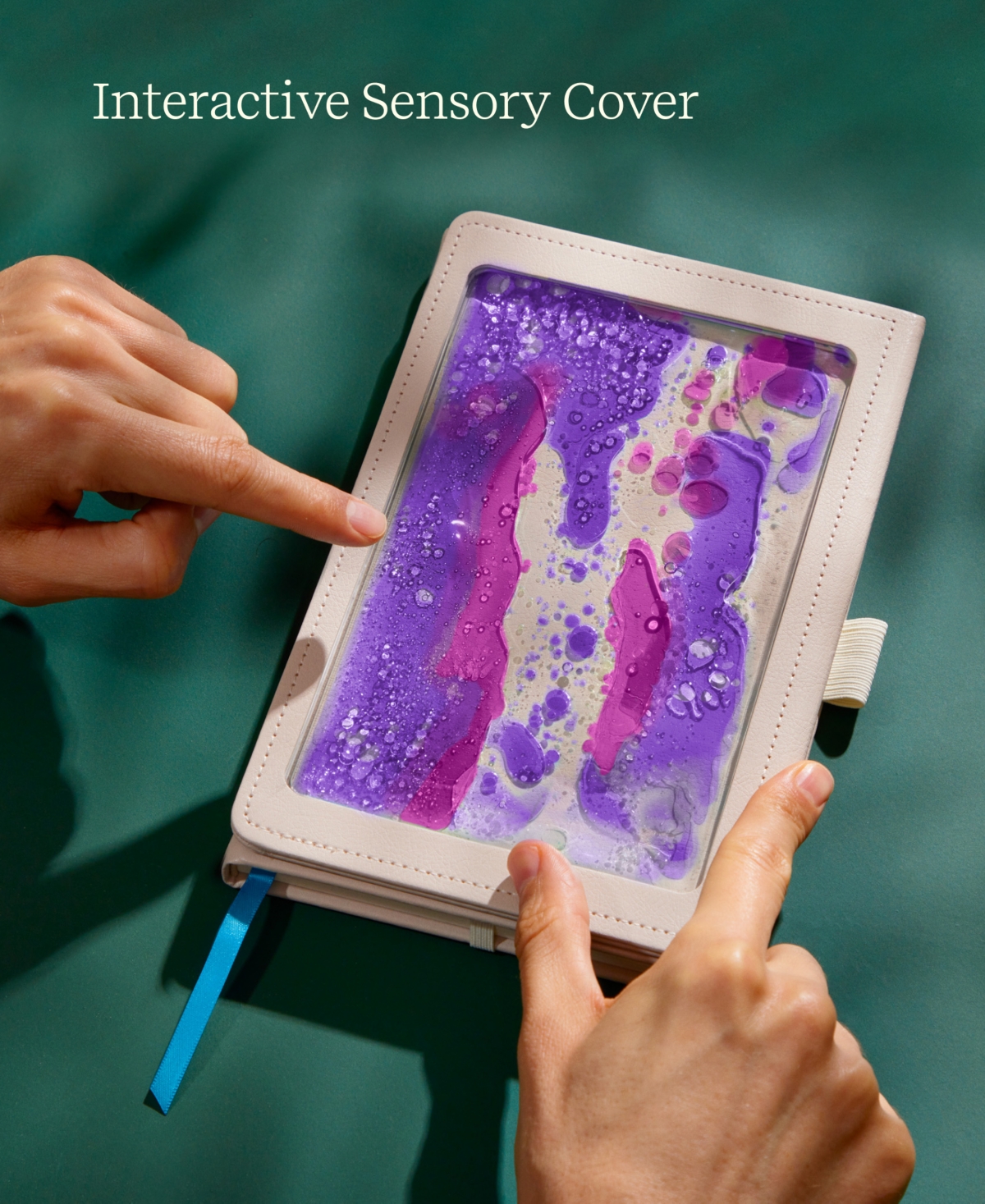Lifelines "shake It Up" Sensory Journal With Tactile Cover Embossed Paper In Multi Colored