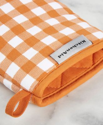 Gingham Mini Oven Mitt 2-Pack Set, 5.5" x 8"