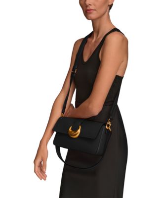 Valley Stream Leather Buckle Shoulder with Removable Strap