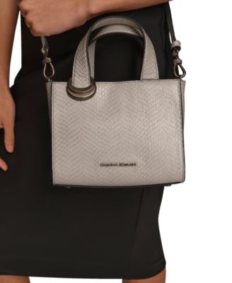 Hewlett Leather Top Handle Buckle Crossbody