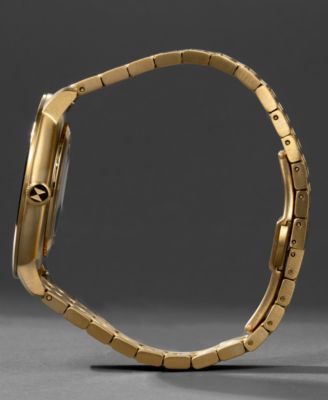 Men's Legacy Slim Automatic Gold-Tone Stainless Steel Watch 42mm