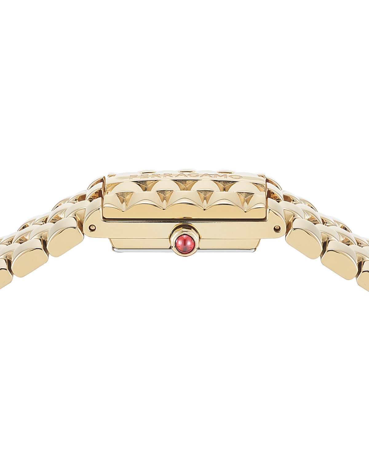 Ferragamo 18.5x30mm Ipyg Grn D In Gold