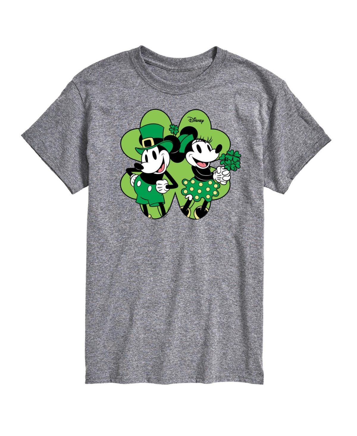 Men's Disney Standard Short Sleeve T-shirts - Green