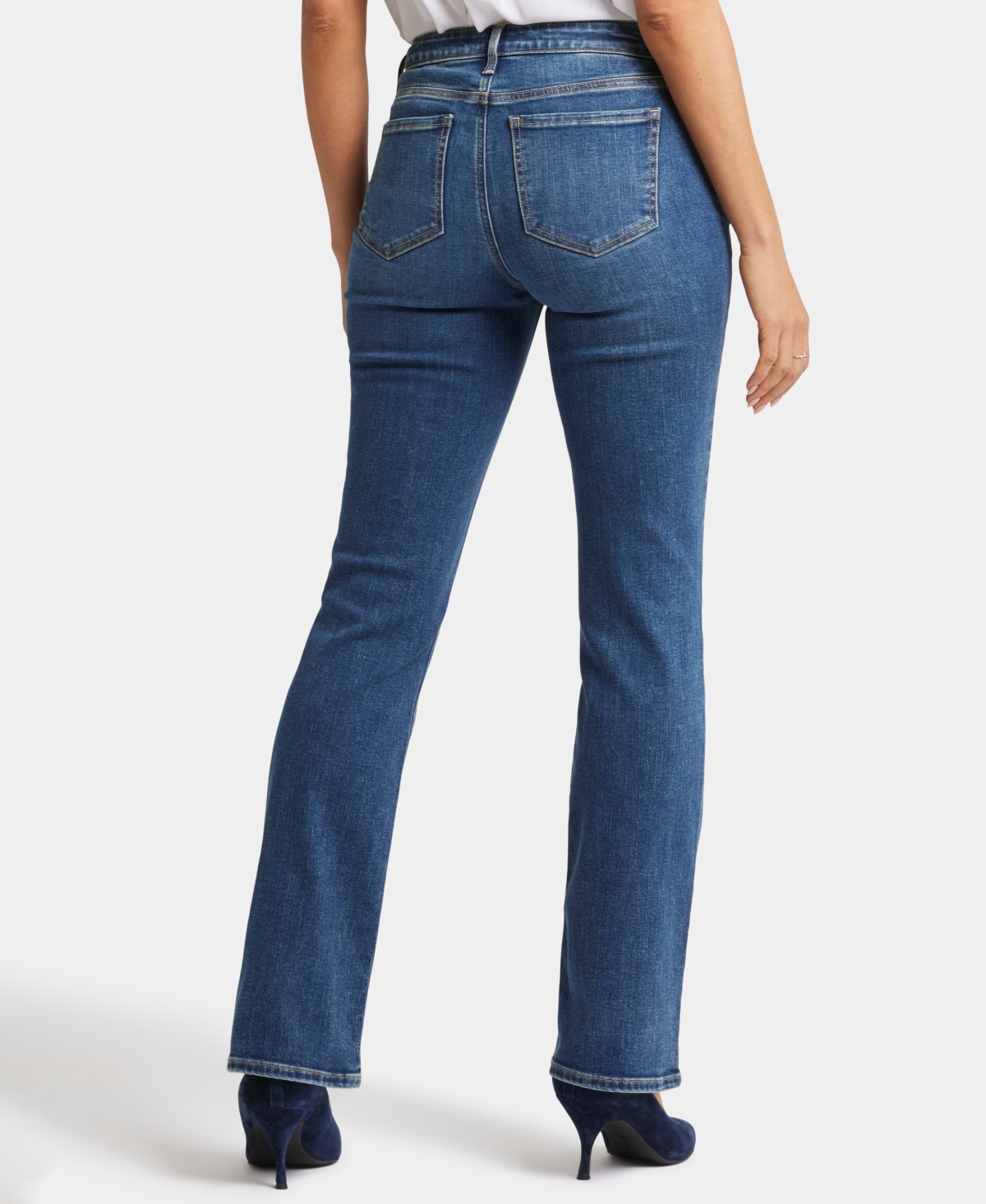 Nydj High-rise Slim Bootcut Ankle Jean In Palace