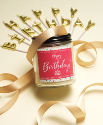Happy Birthday Candle, 6.7 oz.