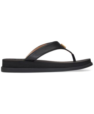 【ラルフローレン】 レジーナ フリップフロップ サンダル Lauren Ralph Lauren Women's Regina Flip Flop Sandals - Macy's