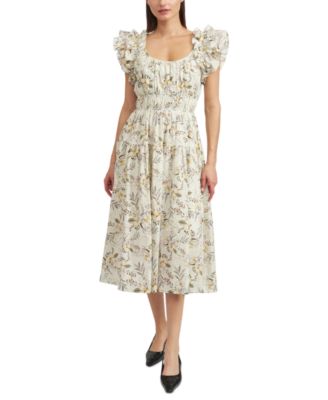 En Saison - Women's Mindy Cotton Midi Dress