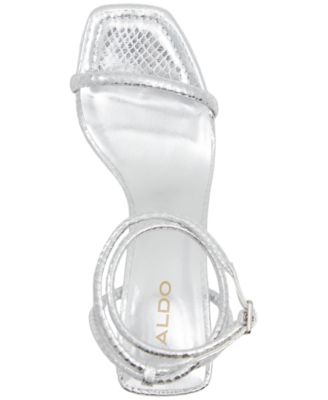 Women's Dime Strappy Ankle Wrap Dress Sandals