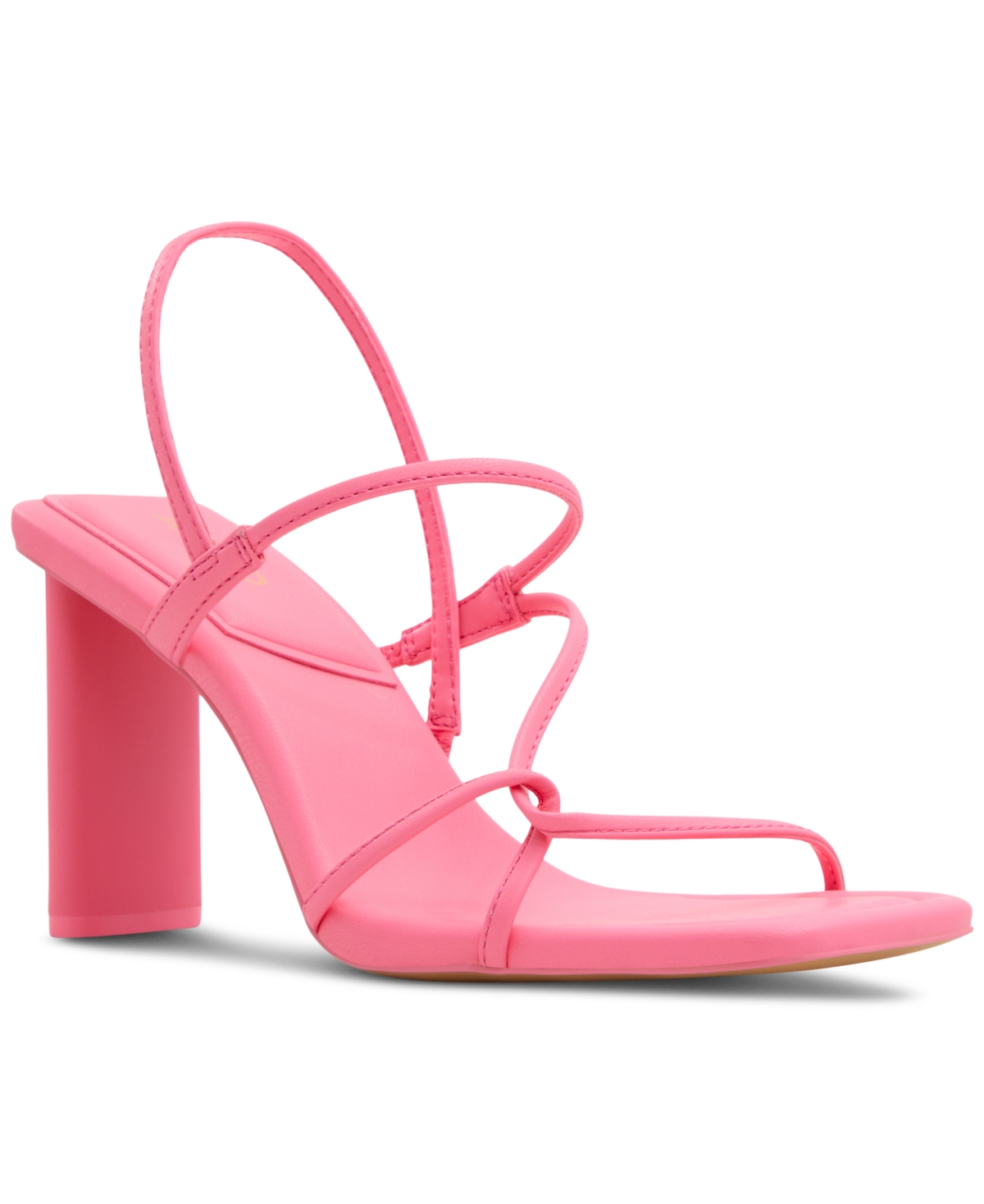 Shop Aldo Women's Meagan Strappy Slingback Dress Sandals In Pink Smooth