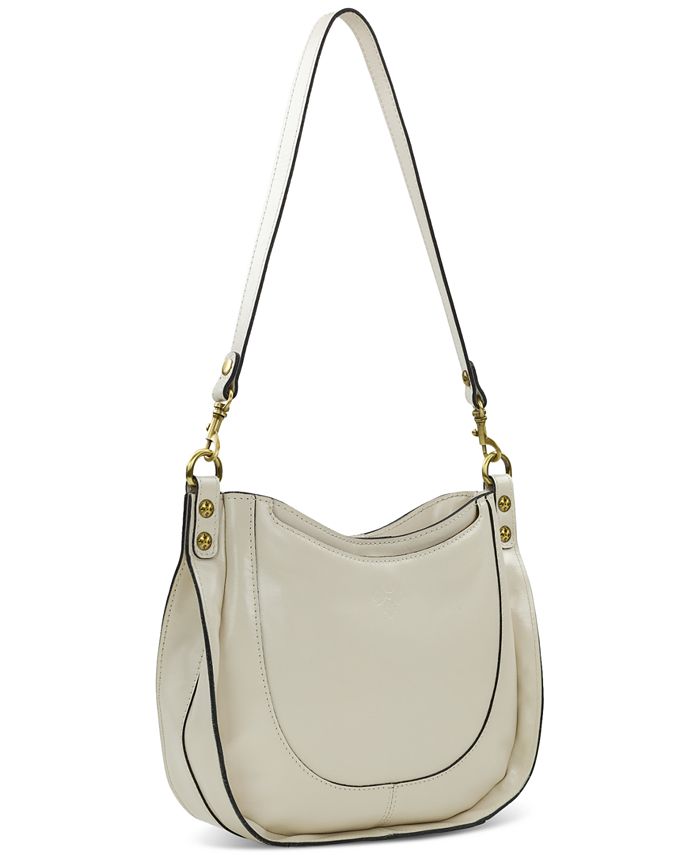 HOBO Women's Nash Crossbody Bag - Small Leather Bag With Fringe Tassel, Phone Pocket, Zip Interior