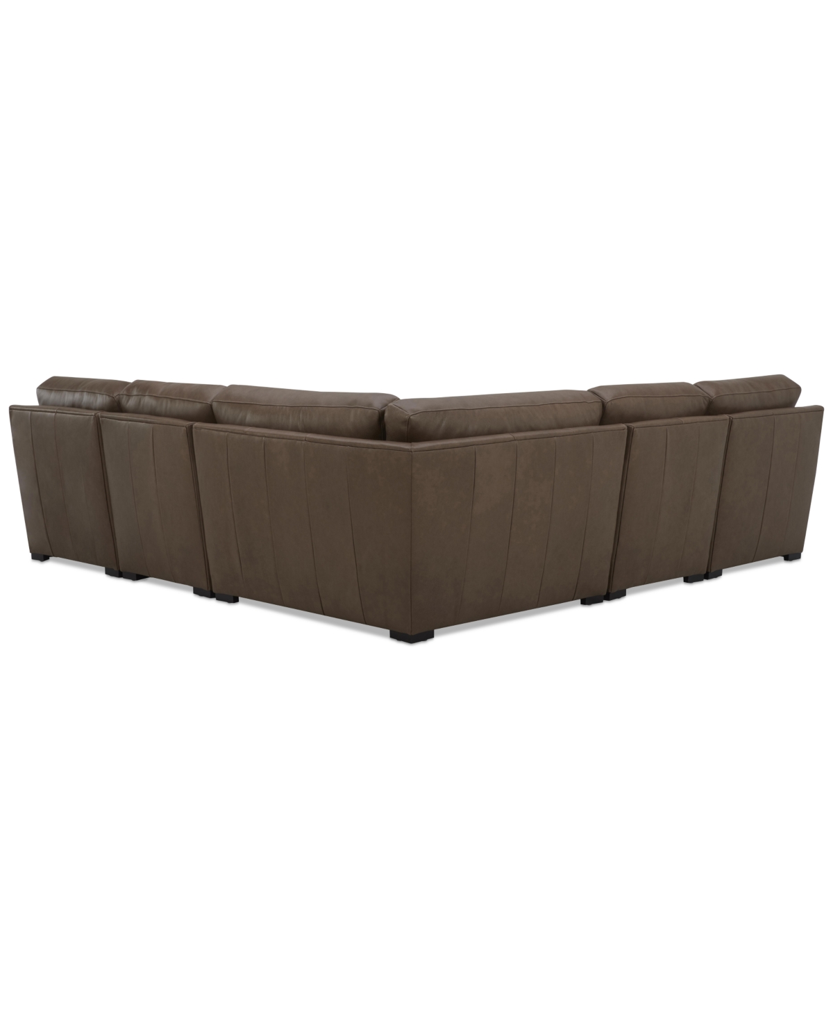 Radley 5-Pc. Leather Wedge L Shape Modular Sectional, Created for Macy's