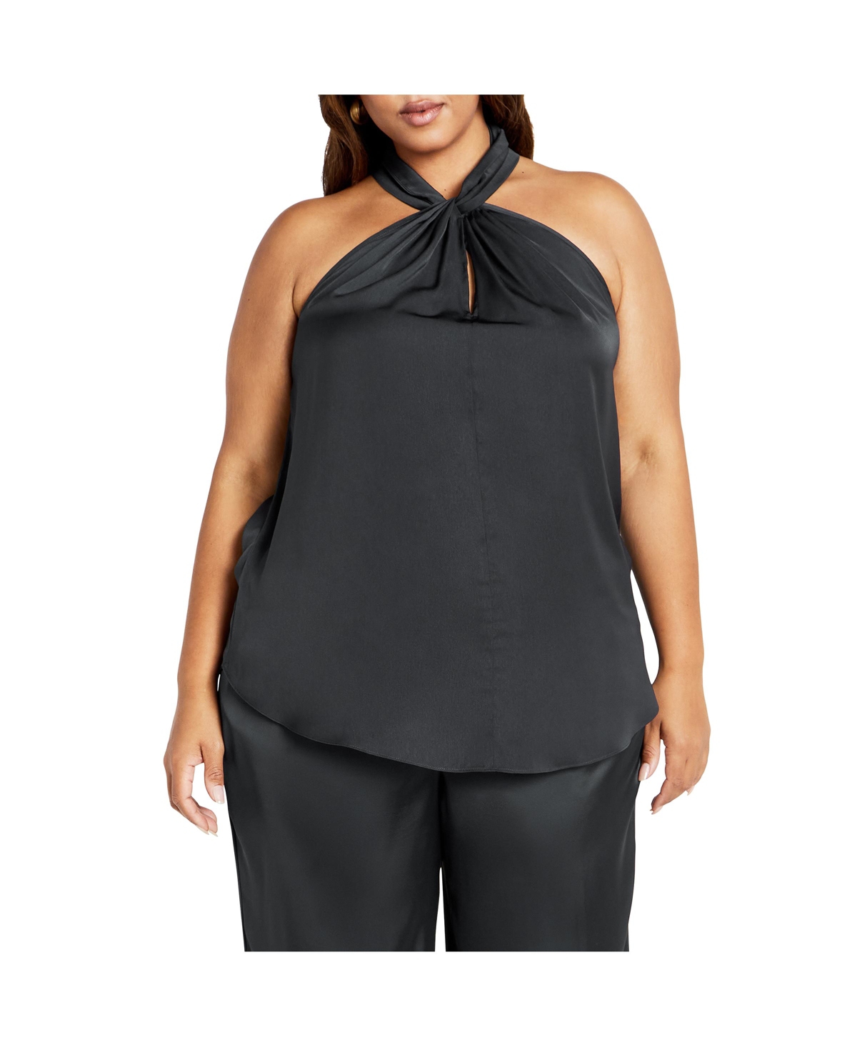 Plus Size Twist Top