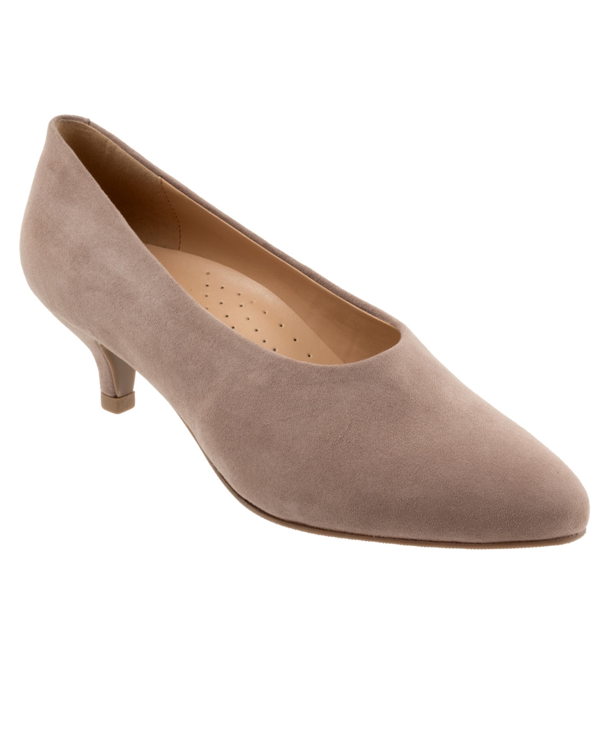 Women's Trotters Kimber Pumps - Taupe suede