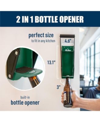 16 oz. Metal Can Crusher: Heavy-Duty Wall-Mounted Recycling Smasher