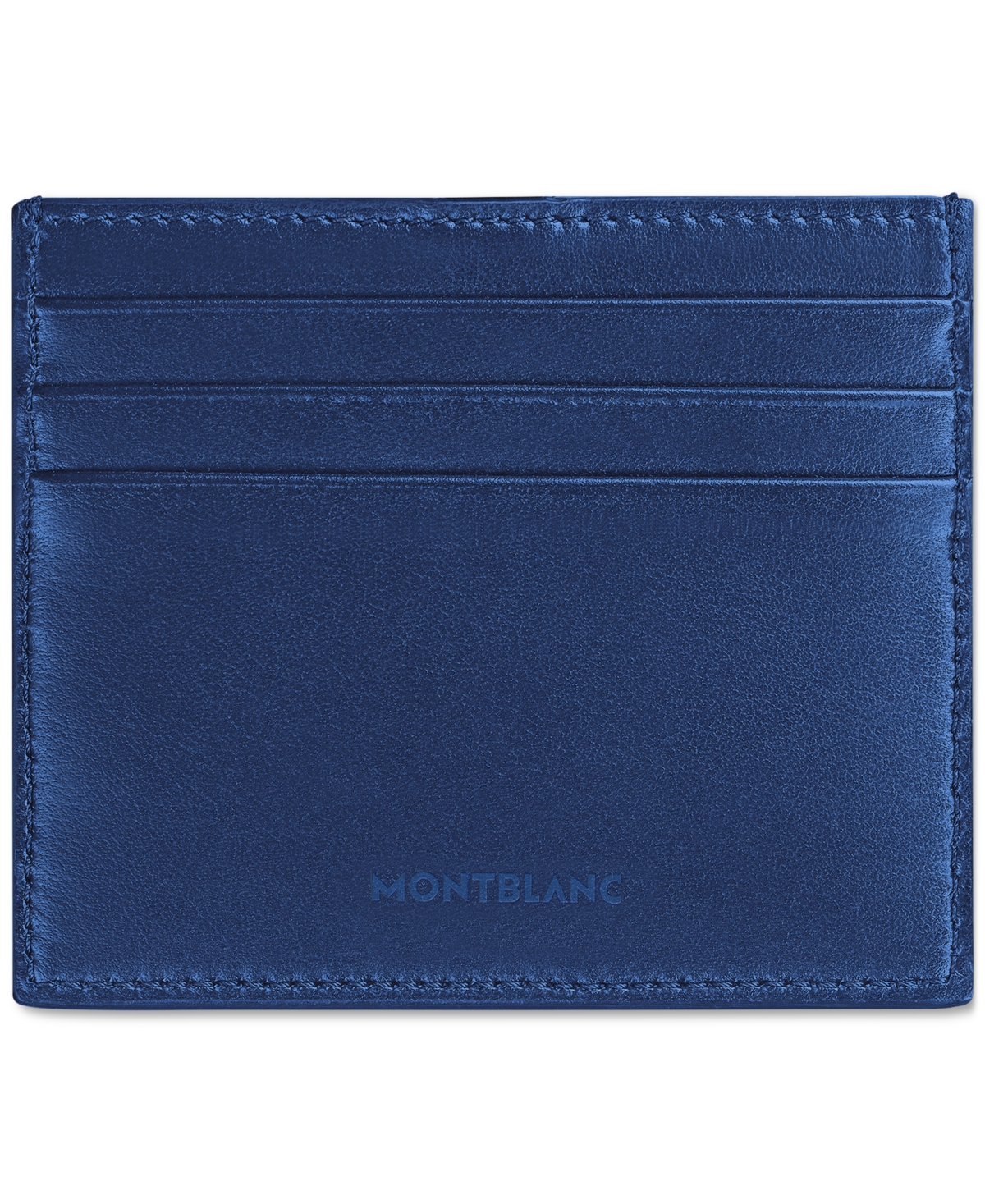Montblanc Extreme 3.0 Leather Card Holder In Blue