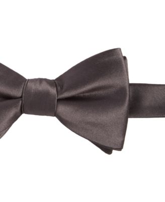 Men's Gold Solid Bow Tie