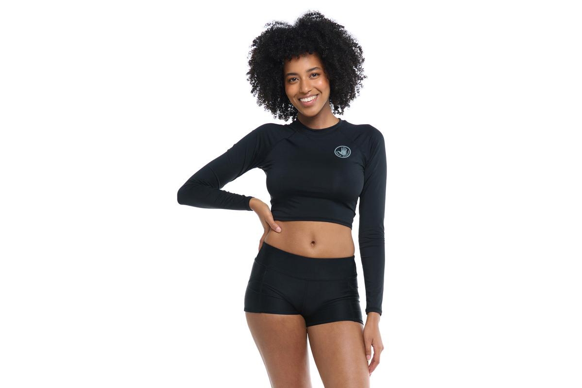 Body Glove Women's Let It Be Crop Rashguard