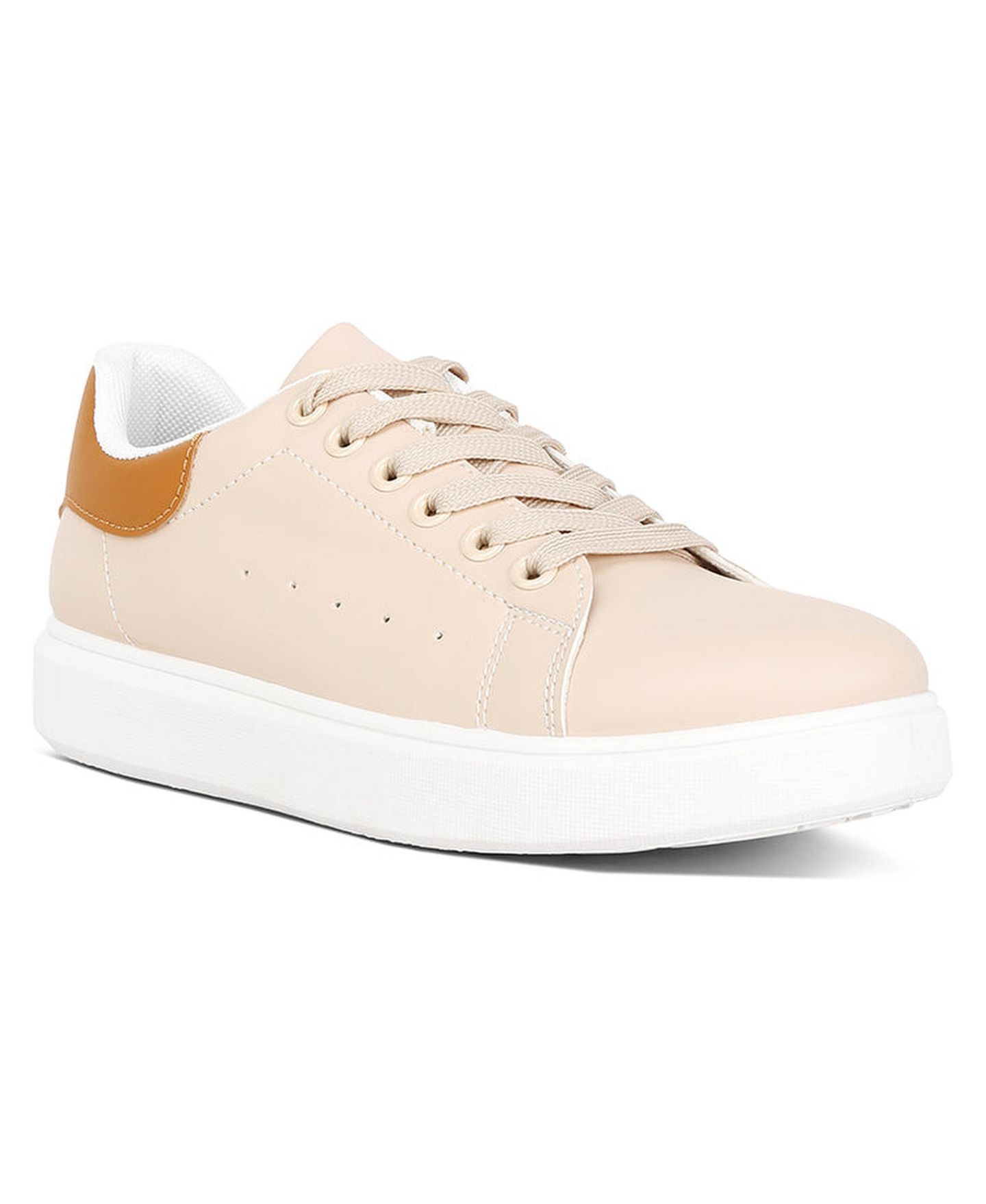Женские кроссовки London Rag Enora Comfortable Lace Up, цвет: Светлый бежевый — фото 7