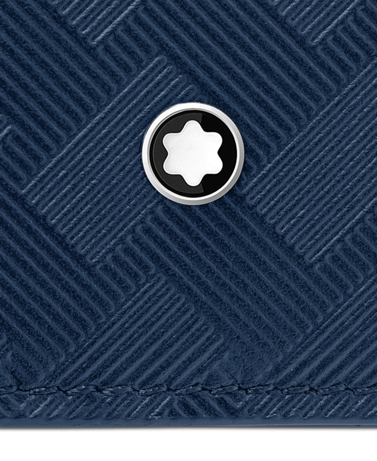 Montblanc Extreme 3.0 Leather Card Holder In Blue