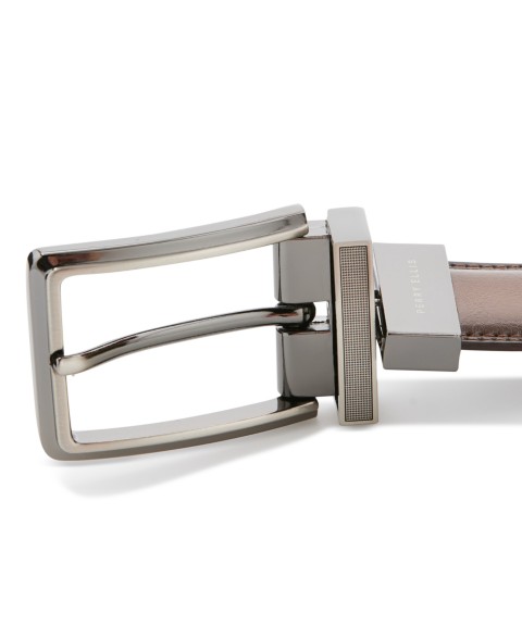 Мужские Perry Ellis Portfolio Men's Classic Reversible Leather Belt