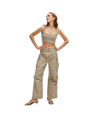 Women's Ribbed Crop Top