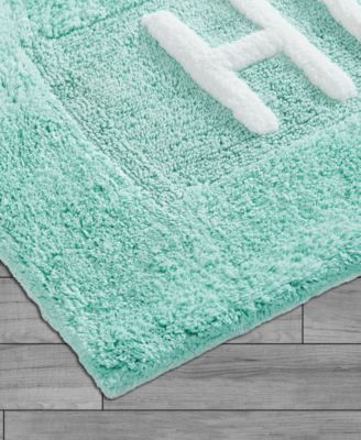 His & Hers Cotton 2-Piece Bath Rug Set