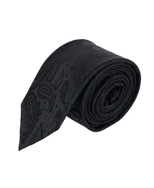 alfani TRAFALGAR Men's Banbury Tone on Tone Paisley Silk Necktie Men's Fashion & Accessories