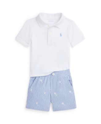 Macy's baby boy polo best sale