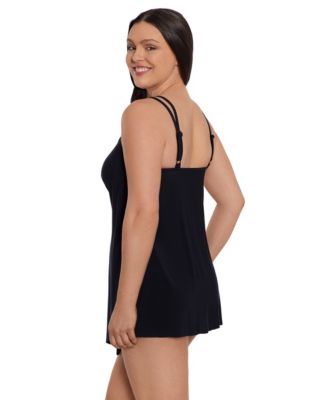 Women's Night Gala Hanky Long Torso Swim Dress