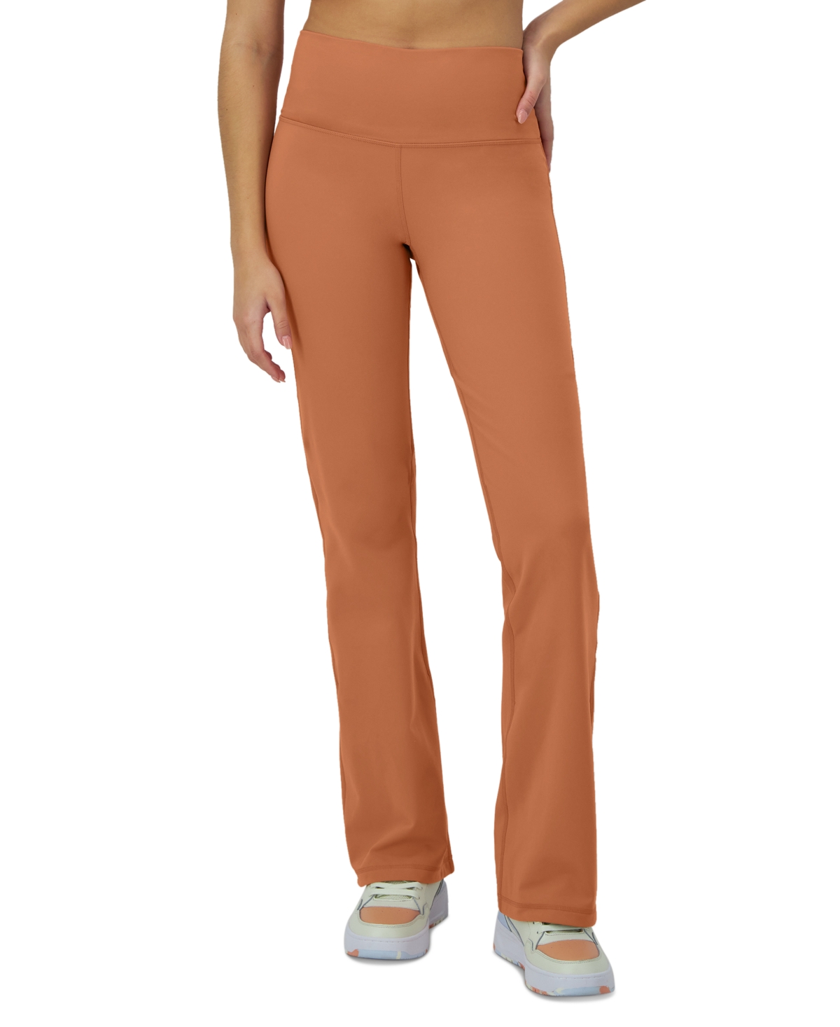 Champion Women's Soft Touch Pull-on Flare-leg Pants In Canyon Red
