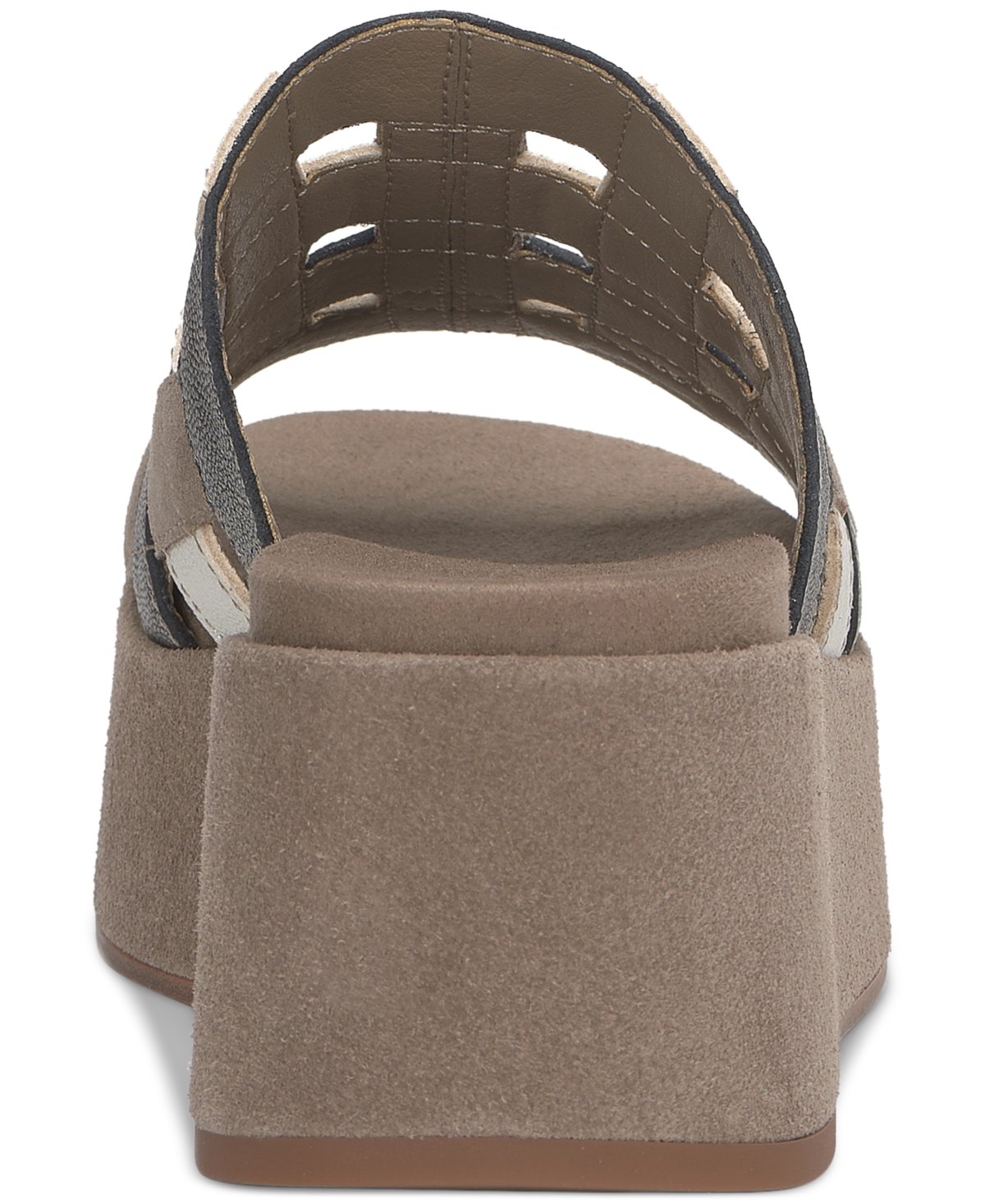 Lucky Brand Women's Ulrich Strappy Woven Flatform Wedge Sandals