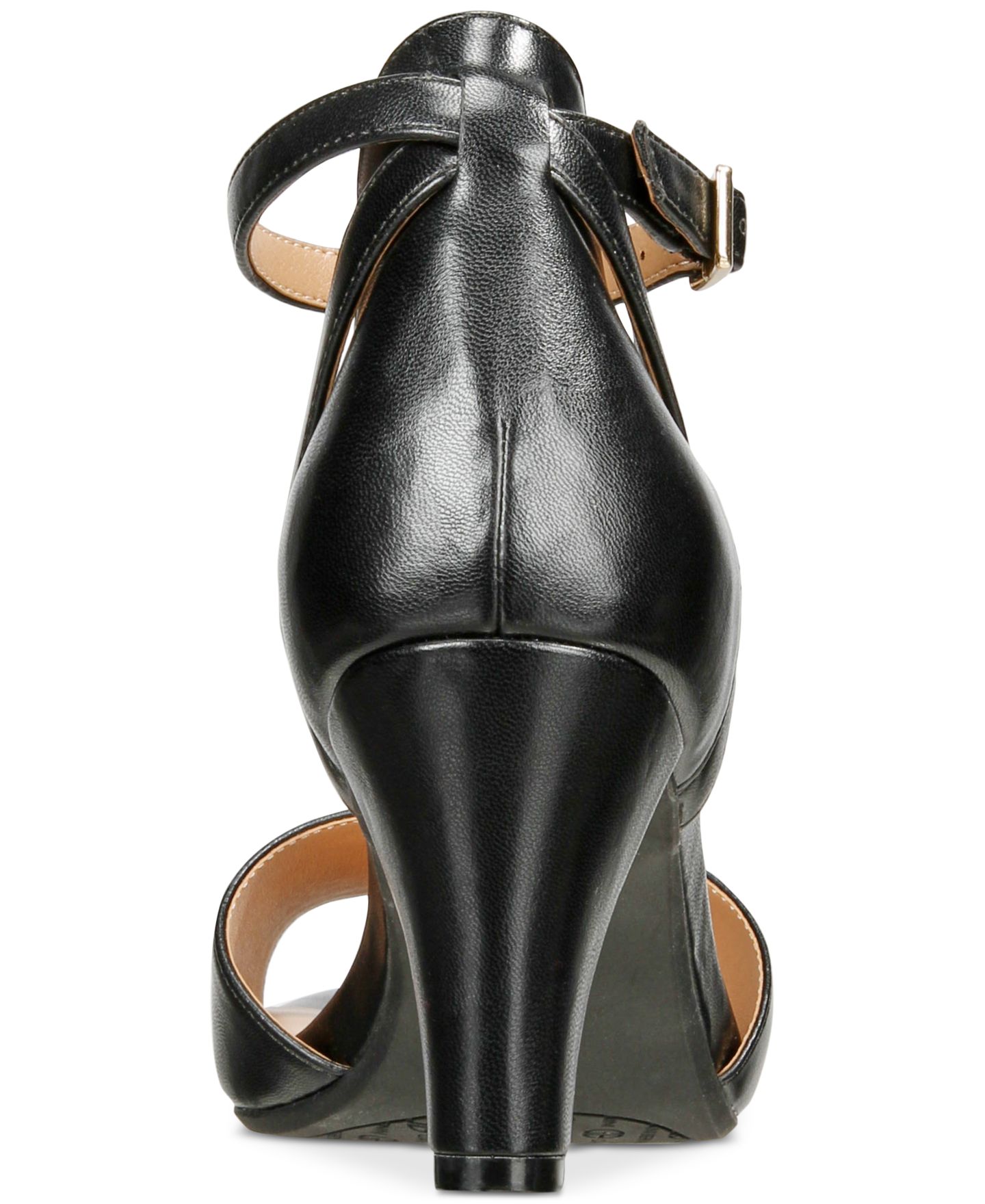 Женские сандалии Giani Bernini Clarrice Ankle Strap Dress Sandals, цвет: Чёрный — фото 13