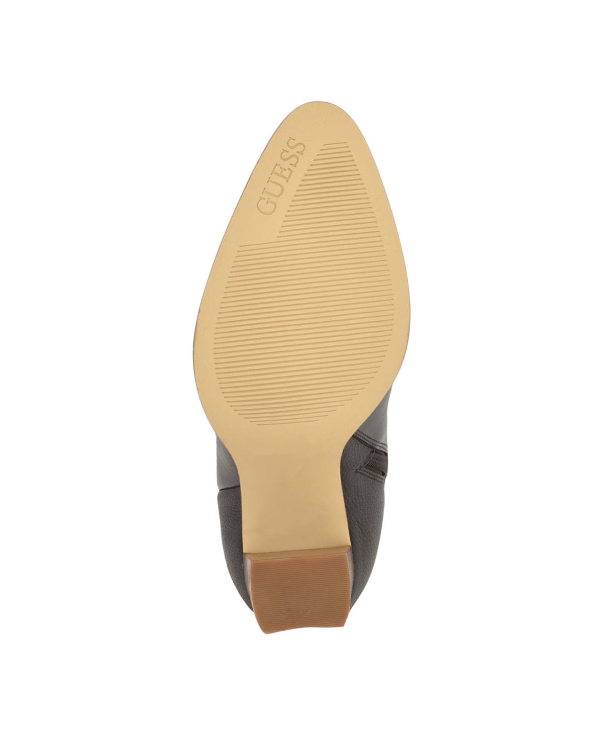 Guess Women's Lannie Block Heel Almond Toe Tall Dress Boots