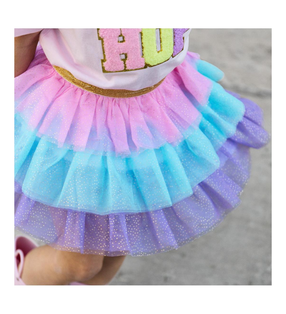 Sweet Wink Little and Big Girls Dream Petal Tutu Skirt