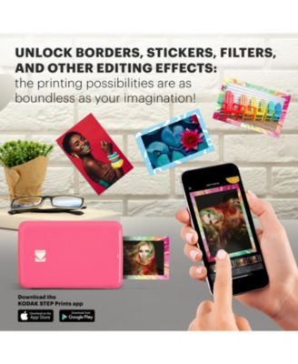 Step Mobile Instant Photo Printer 2" x 3"